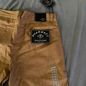 Tobacco colored chino jeans